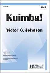 Kuimba! SATB choral sheet music cover